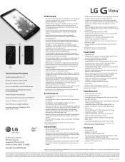 LG D631 Specification - Spanish