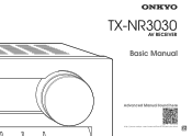 Onkyo TX-NR3030 Basics Guide