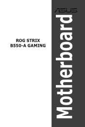 Asus ROG STRIX B550-A GAMING Users Manual English
