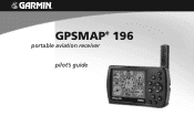 Garmin GPSMAP 196 Pilot's Guide