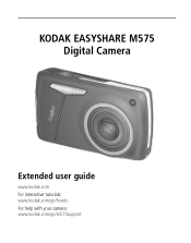 Kodak M575 Extended user guide