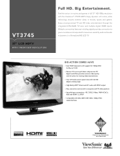 ViewSonic VT3745 VT3745 Datasheet Hi Res (English, US)