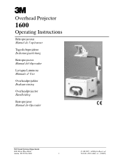 3M 1650 Operating Instructions