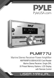 Pyle PLMR77U Instruction Manual