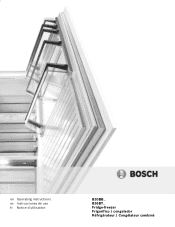 Bosch B30IB800SP Instructions for Use
