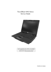 Acer TravelMate 6492 Service Guide