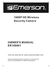 Emerson ER108001 Owners Manual