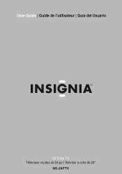 Insignia NS-24FTV User Manual (English)