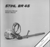 Stihl BR 45 Instruction Manual