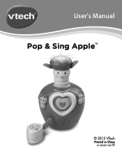 Vtech Pop & Sing Apple User Manual