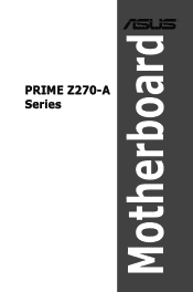 Asus PRIME Z270-A PRIME Z270-A Users manual ENGLISH