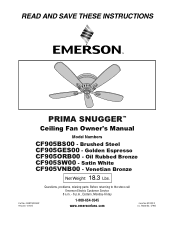 Emerson CF905 Owner Manual