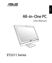 Asus ET2311INTH User's Manual for English Edition