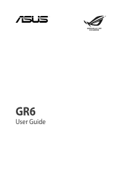Asus ROG GR6 User Guide English