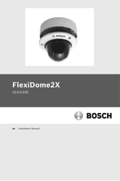 Bosch VDN-498V09-21 User Manual