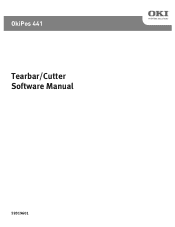 Oki OKIPOS 441 ParallelBlack Software Manual