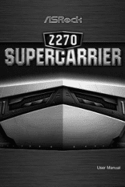 ASRock Z270 SuperCarrier User Manual