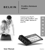 Belkin F5U513V User Manual