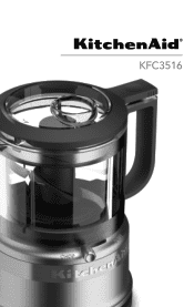 KitchenAid KFC3516PK Use & Care Guide
