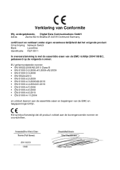 LevelOne FEP-0811 EU Declaration of Conformity