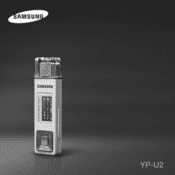 Samsung YP-U2JZB User Manual