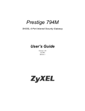 ZyXEL P-794M User Guide