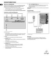 Behringer PS400 Manual