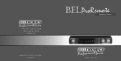 Beltronics RX75 Owner's Manual