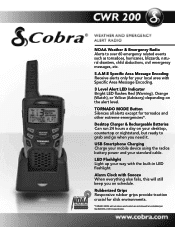 Cobra CWR200 CWR200 Features & Specs