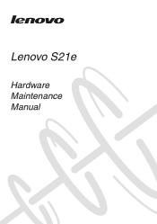 Lenovo S21e-20 Laptop Hardware Maintenance Manual - Lenovo S21e-20