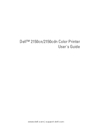 Dell 2150 Color Laser User Manual