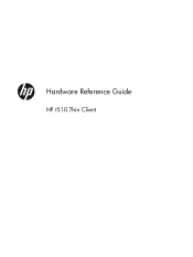 HP t510 Hardware Reference Guide