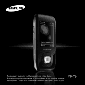 Samsung YP-T9BQB User Manual (user Manual) (ver.1.0) (Spanish)