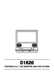 Audiovox D1620 User Manual