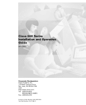 Cisco CISCO678 Installation Guide