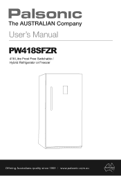 Palsonic pw418sfzr Instruction Manual