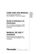 Thermador PRD364GDHU User Manual