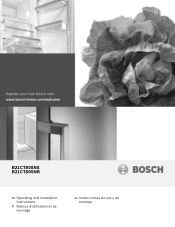 Bosch B21CT80SNS Instructions for Use