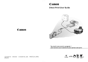 Canon A470 Direct Print User Guide