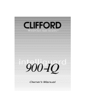 Clifford IntelliGuard 900IQ Owners Guide