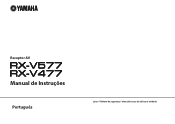 Yamaha RX-V577 RX-V577 e RX-V477 Manual em Portugues