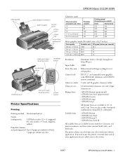Epson Stylus COLOR 800N Product Information Guide