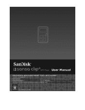 SanDisk SDMX18R-008GK-A5 User Manual
