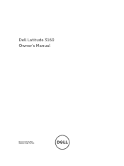 Dell Latitude 3160 Dell  Owners Manual