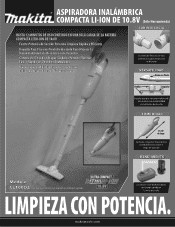 Makita CL100DZ Flyer (Spanish)