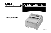 Oki OKIPAGE14e English:OKIPAGE 14e Setup Guide
