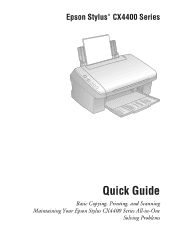 Epson Stylus CX4450 Quick Reference Guide