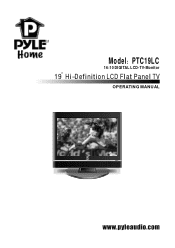 Pyle PTC19LC PTC19LC Manual 1