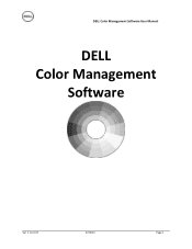 Dell U2724DE Color Management Users Guide for Windows