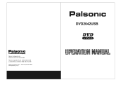 Palsonic dvd2042usb Owners Manual